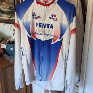 CAPO Women's Size XXL Penta Sponsored Cycling Jersey